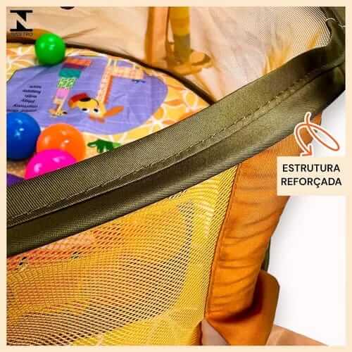 Espaço Encantado BabySafe - Tapete Ginásio Interativo + BRINDE BOLINHAS
