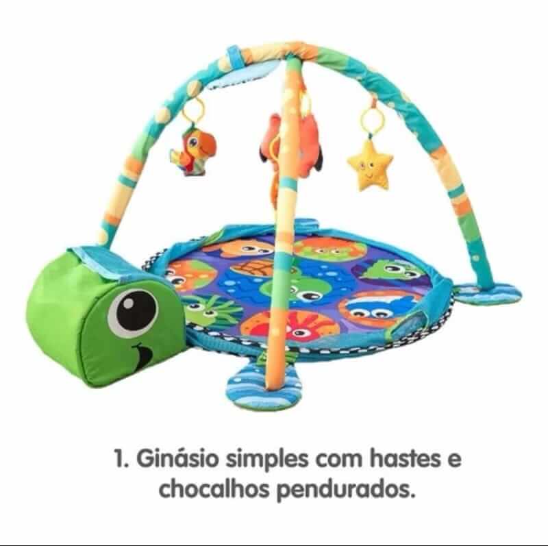 Espaço Encantado BabySafe - Tapete Ginásio Interativo + BRINDE BOLINHAS