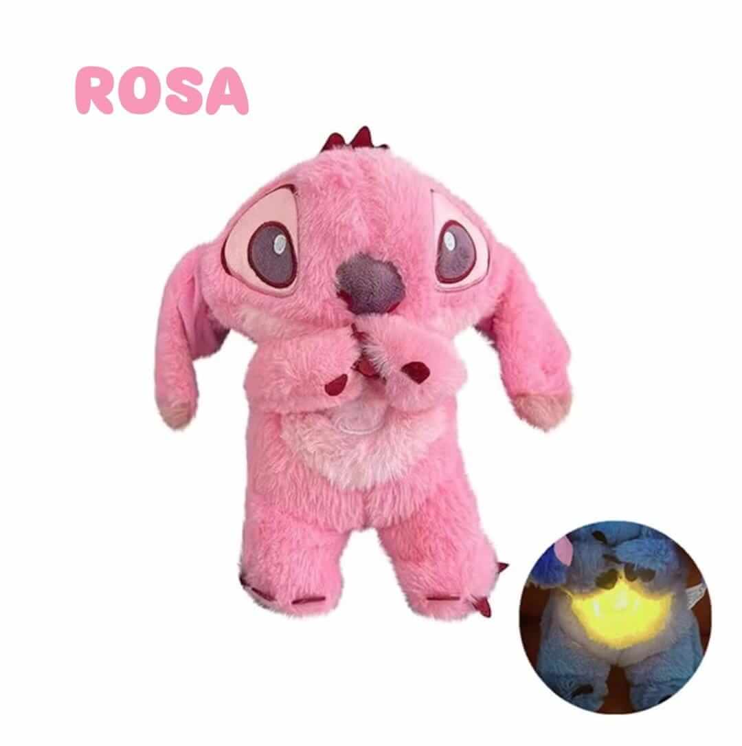Stitch Pelúcia que Respira - Conforto e Tranquilidade com Respiração Realista!