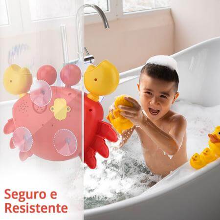 Caranquejo Bubble Musical • Explorador de Bolhas Kids