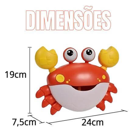 Caranquejo Bubble Musical • Explorador de Bolhas Kids