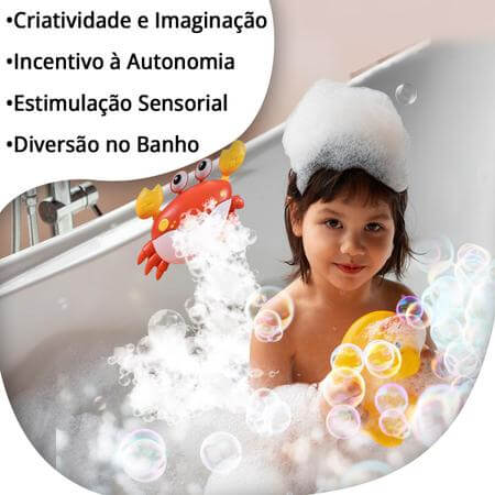 Caranquejo Bubble Musical • Explorador de Bolhas Kids