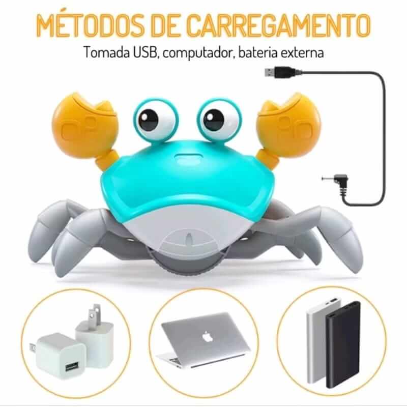Caranguejo Fujão – Aventura e Desenvolvimento para Seu Bebê
