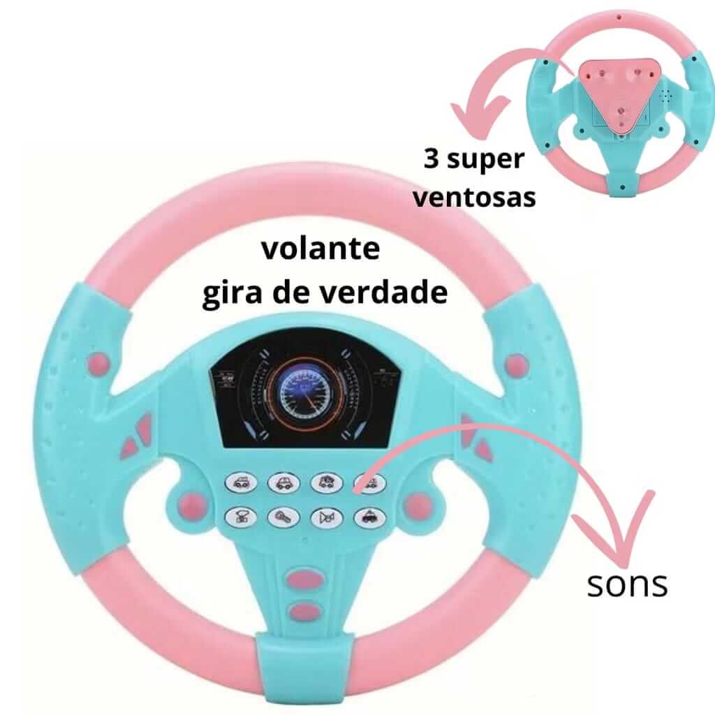 Volante Musical Infantil – Diversão e Aprendizado em Um Só Brinquedo