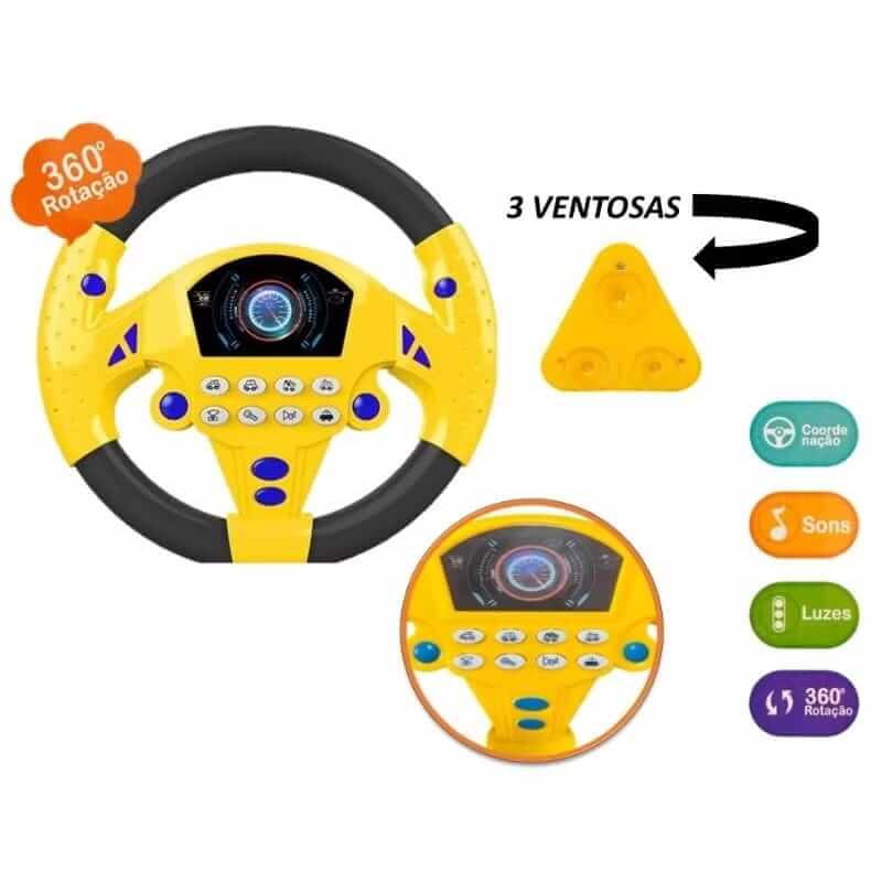 Volante Musical Infantil – Diversão e Aprendizado em Um Só Brinquedo