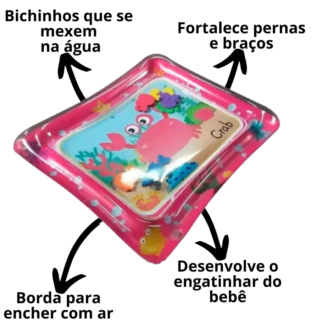 Tapete Inflável para Bebês - Oceano de Diversão