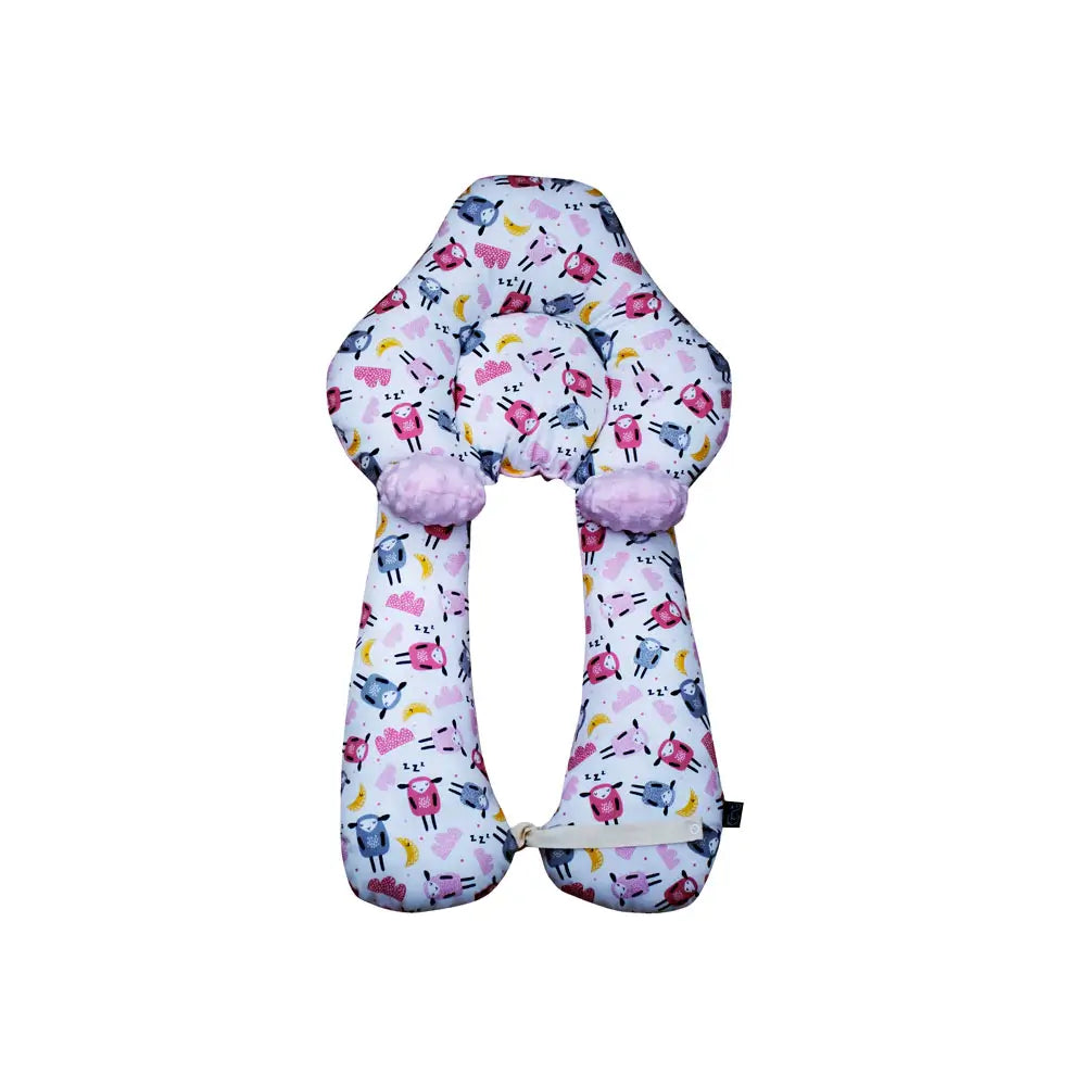 NinhoDoce™ – Almofada Ortopédica para Sono Seguro do Bebê