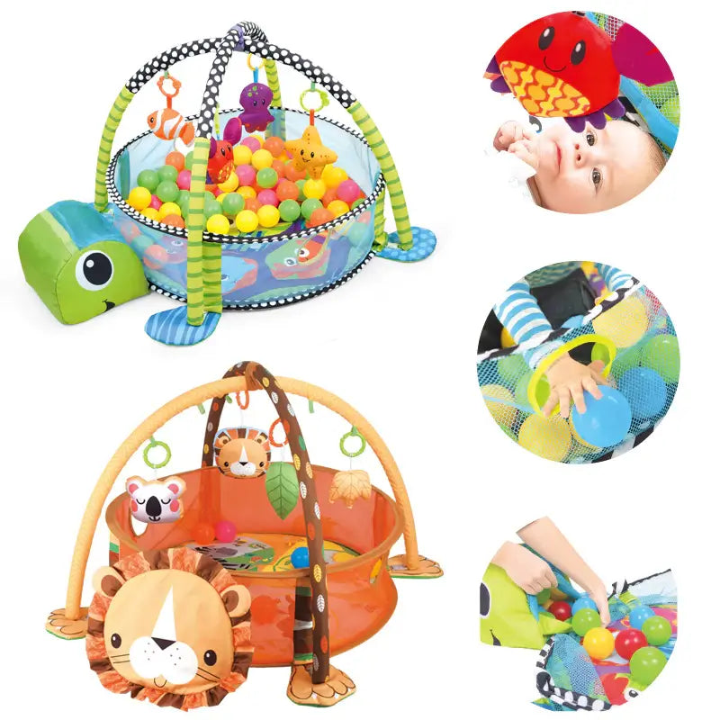 Espaço Encantado BabySafe - Tapete Ginásio Interativo + BRINDE BOLINHAS