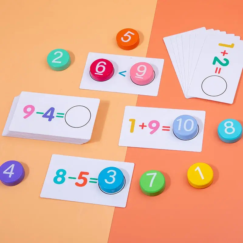 Puzzle Educativo Montessori Matemático