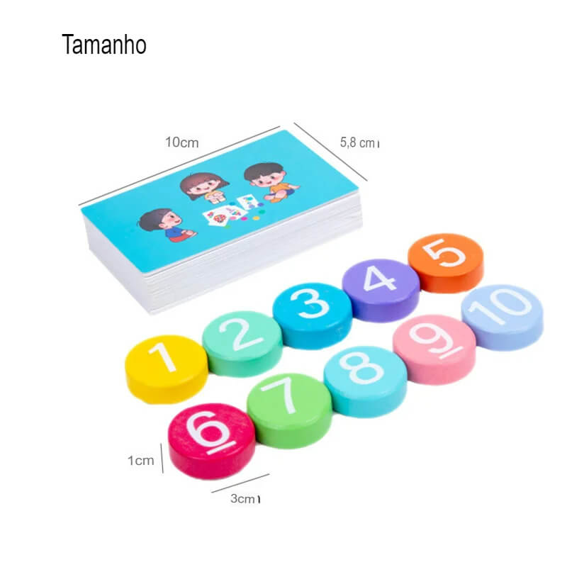 Puzzle Educativo Montessori Matemático