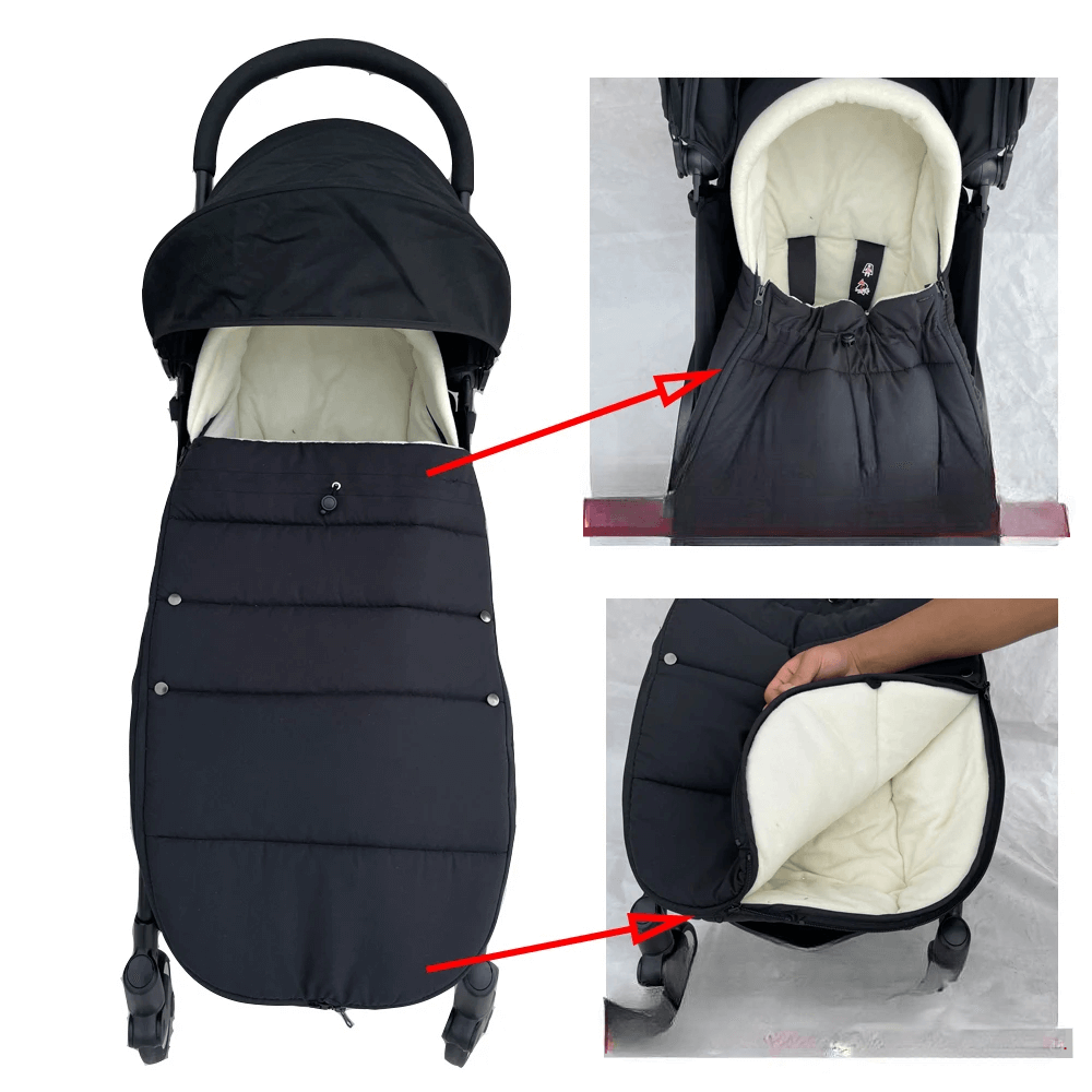 Protetor Térmico Premium para Carrinhos de Bebê – Ajustável e Impermeável