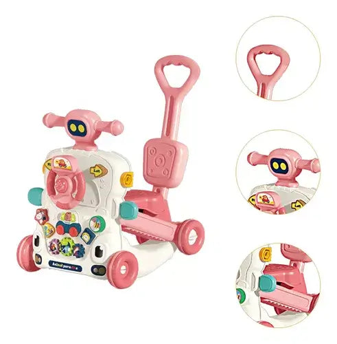 Andador Didático para Bebês 6 em 1 – Segurança, Diversão e Aprendizado