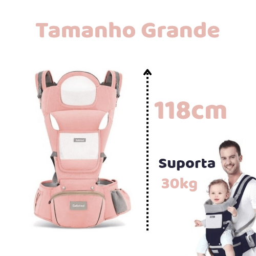 Canguru ErgoConfort: Conforto e Praticidade para Você e Seu Bebê