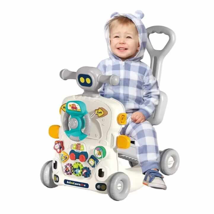 Andador Didático para Bebês 6 em 1 – Segurança, Diversão e Aprendizado