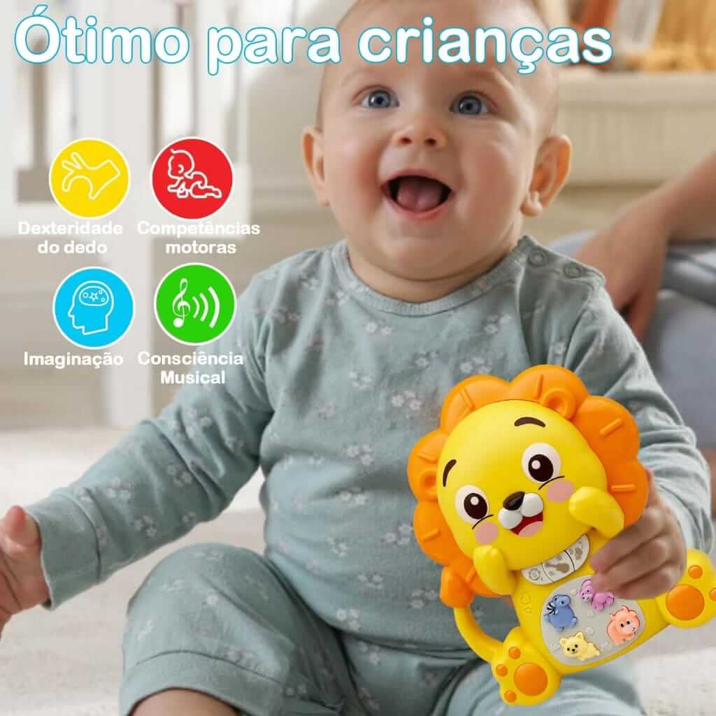 Brinquedo Musical Educativo •  Com Luzes e Sons