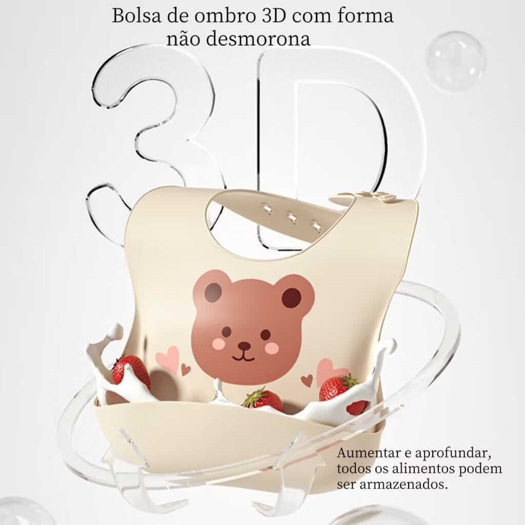 Babador Mágico Encantado™ – Refeições sem Bagunça, Sorrisos sem Fim