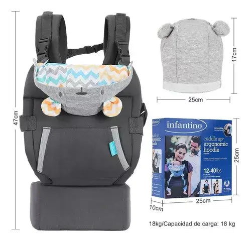 Canguru Ergonômico: O Abraço Seguro para Seu Bebê