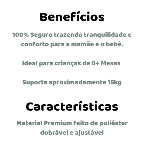 Canguru Bebê Sling • Conforto e Praticidade para Você e Seu Bebê