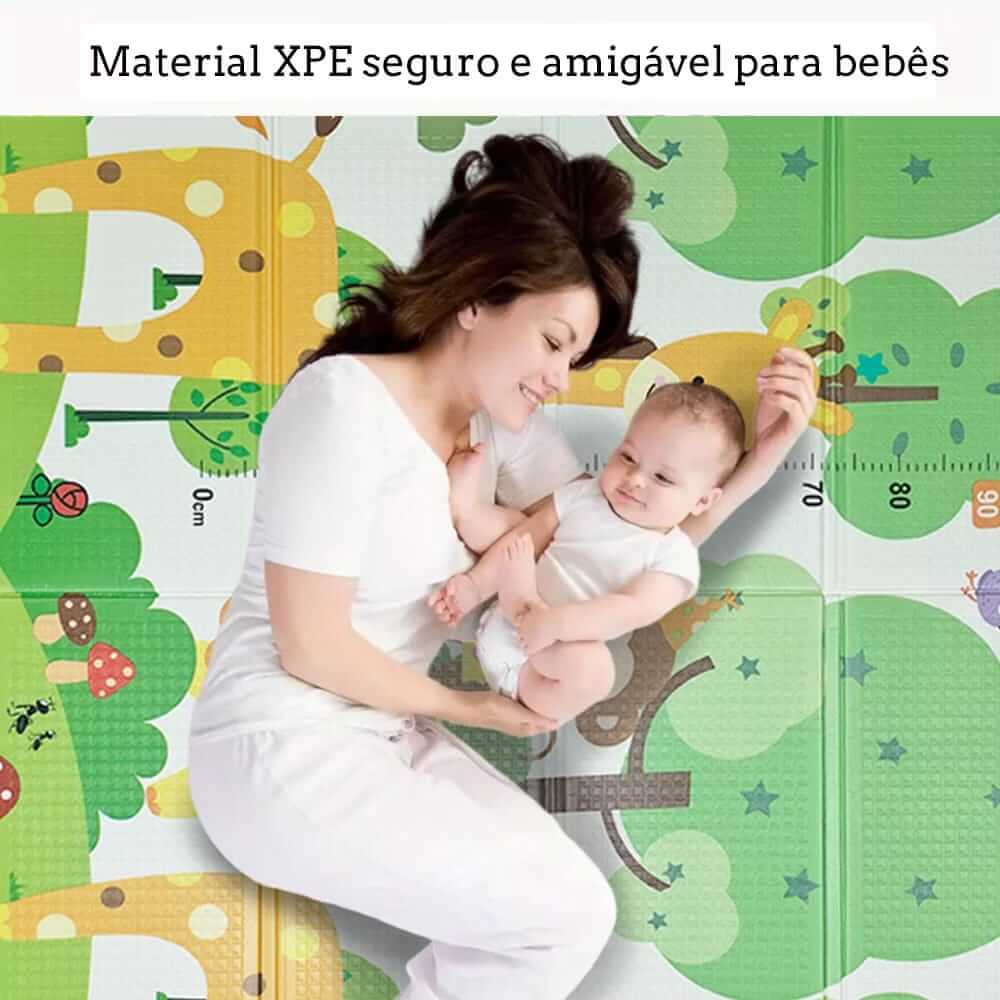 Tapete Encantado 2 em 1 – Frente e Verso | Dobrável, Macio e Antiderrapante
