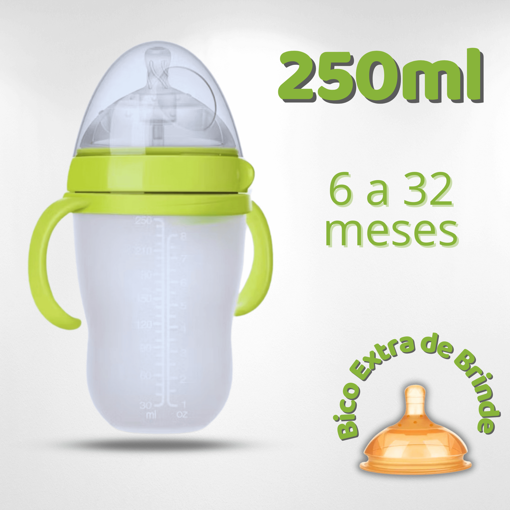 Mamadeira Tetadeira™ - Imita Seio Materno + BICO EXTRA GRÁTIS