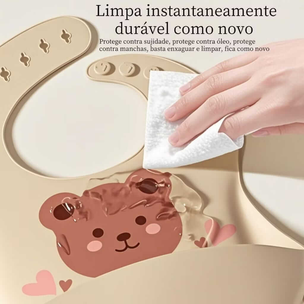 Babador Mágico Encantado™ – Refeições sem Bagunça, Sorrisos sem Fim