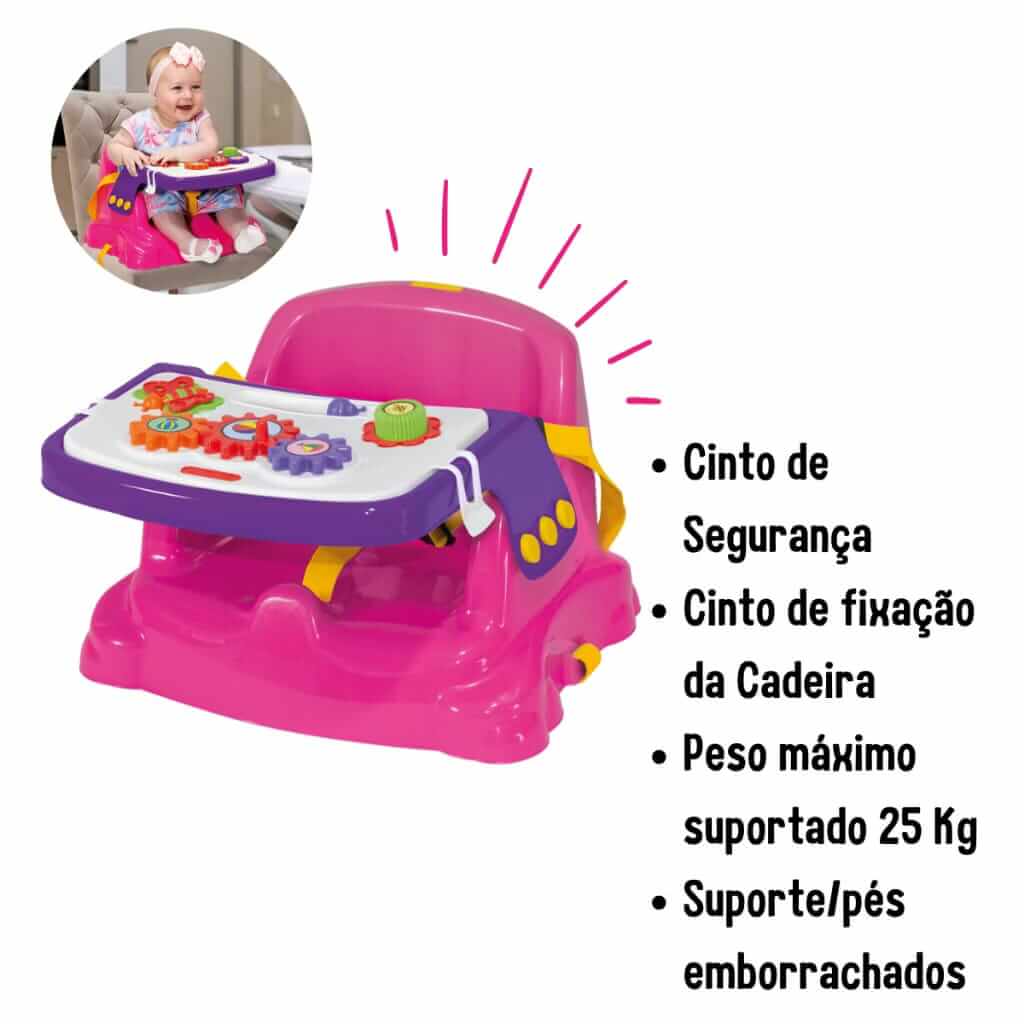 Cadeira BabyGrow – Segurança, Conforto e Desenvolvimento para Seu Bebê!