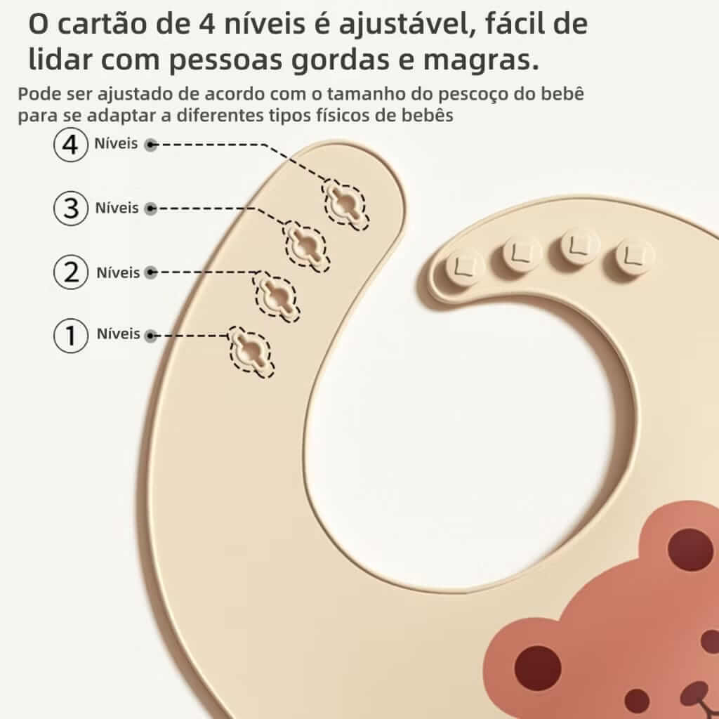 Babador Mágico Encantado™ – Refeições sem Bagunça, Sorrisos sem Fim