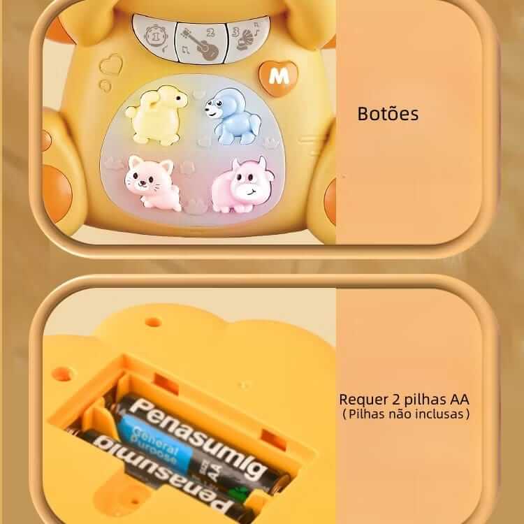 Brinquedo Musical Educativo •  Com Luzes e Sons