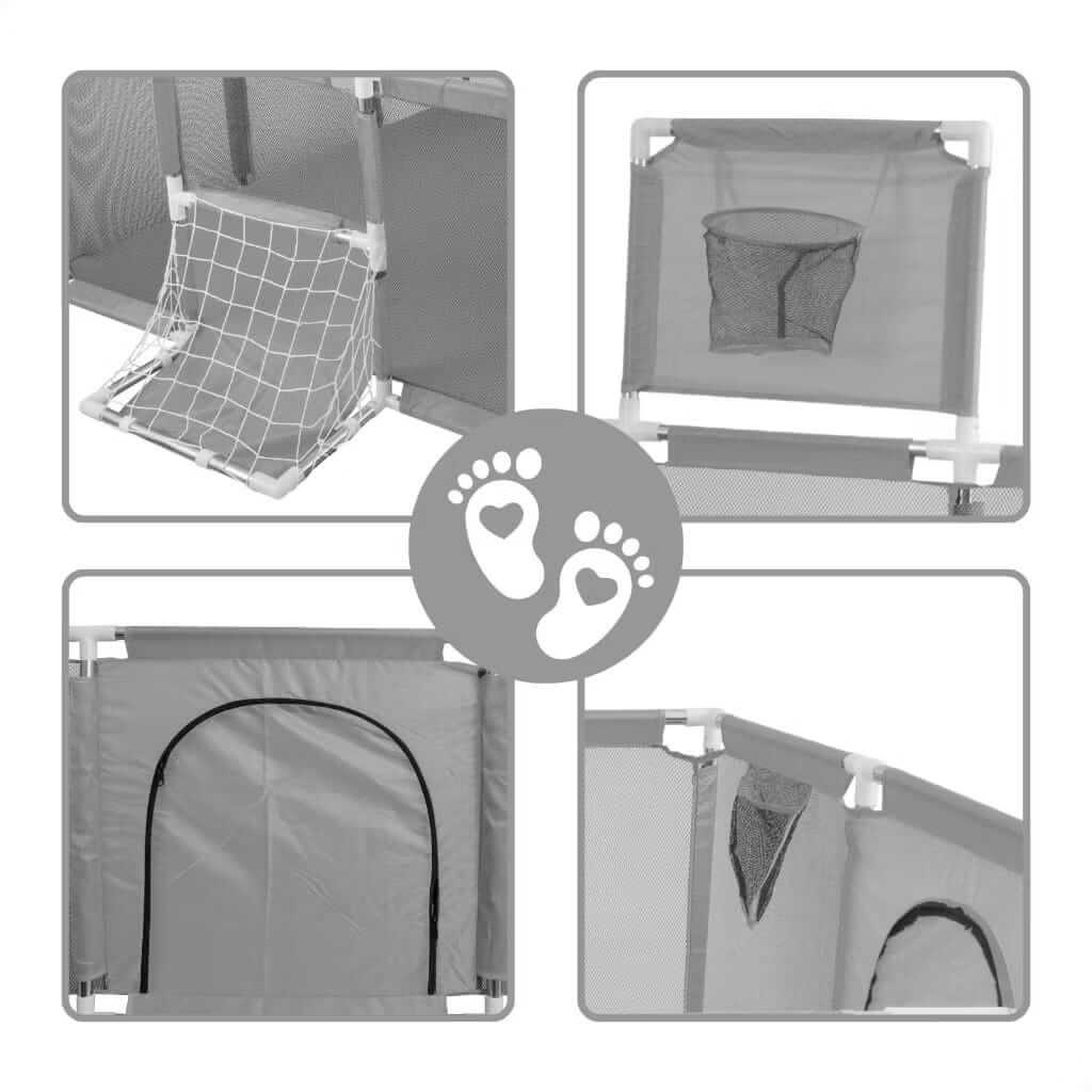 Cercado BabySafePlay™ – Segurança e Liberdade para Seu Bebê!