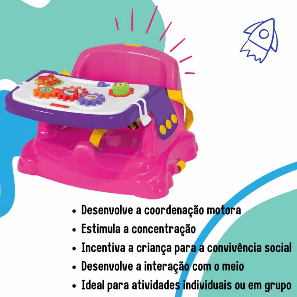 Cadeira BabyGrow – Segurança, Conforto e Desenvolvimento para Seu Bebê!