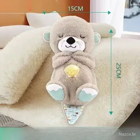 Urso Lontrinha Magic • O melhor amiguinho para às noites de sono do seu bebê