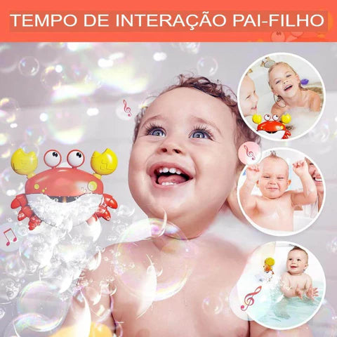 Caranquejo Bubble Musical • Explorador de Bolhas Kids